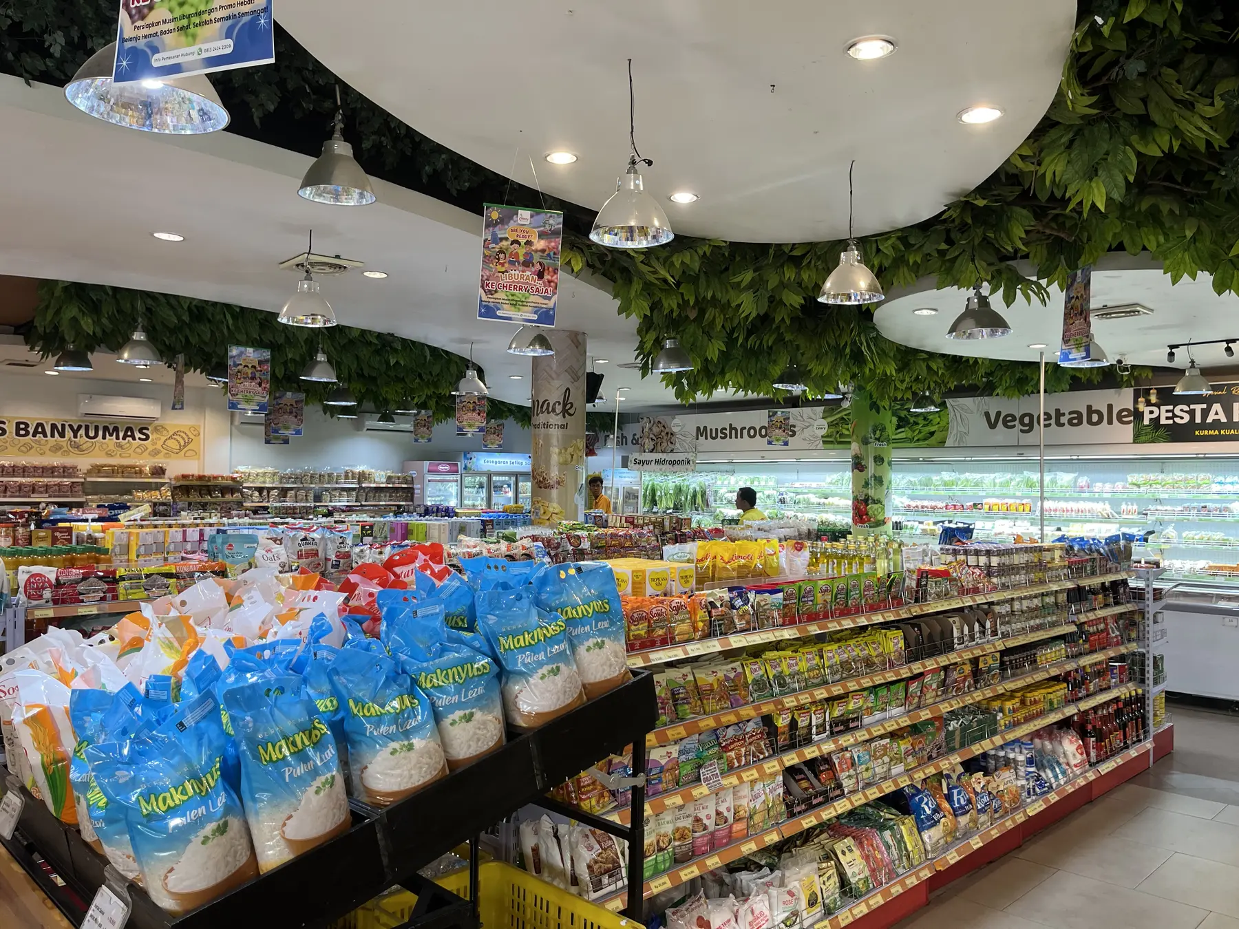 Pilihan kebutuhan harian di Cherry
